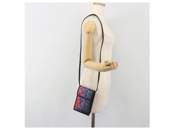 Borsa a tracolla GUCCI Square G PVC Canvas Black Silver 631766 Auth 196389A Nero Argento - vista 23