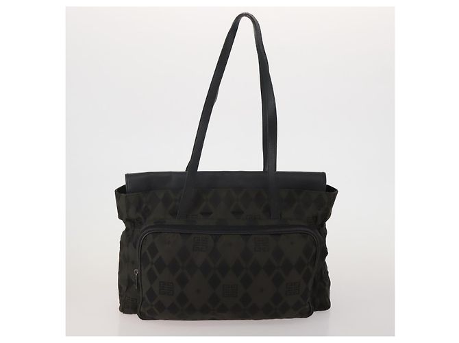 Borsa a tracolla GIVENCHY in pelle Set di 3 Beige Nero Rosso Auth bs36160 - vista 2