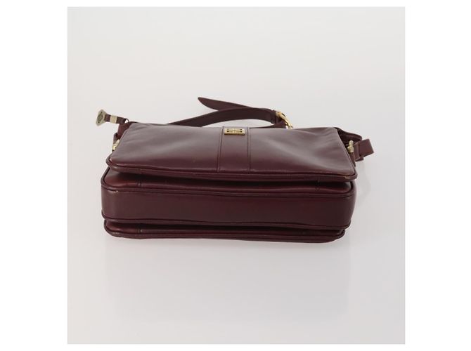 Borsa a tracolla GIVENCHY in pelle Set di 3 Beige Nero Rosso Auth bs36160 - vista 21