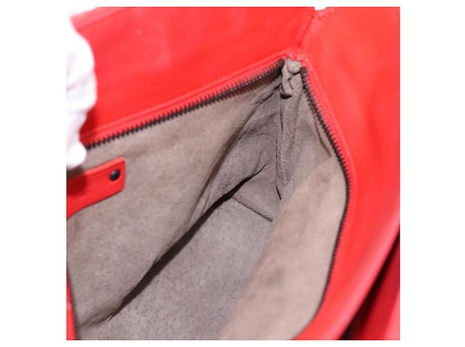 Borsa a mano BOTTEGA VENETA INTRECCIATO 2way Rossa Auth 198653A Rosso - vista 20