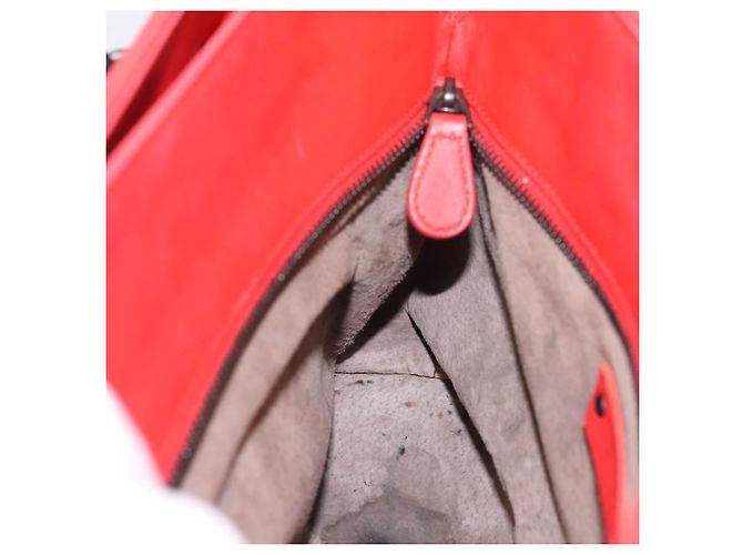 Borsa a mano BOTTEGA VENETA INTRECCIATO 2way Rossa Auth 198653A Rosso - vista 21