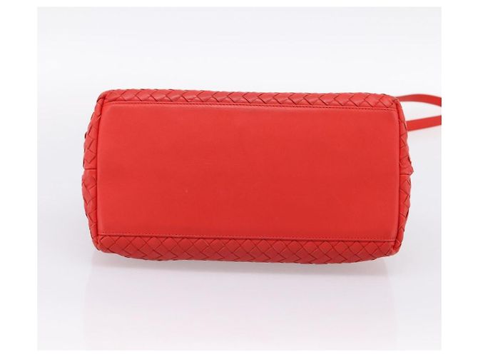 Borsa a mano BOTTEGA VENETA INTRECCIATO 2way Rossa Auth 198653A Rosso - vista 5
