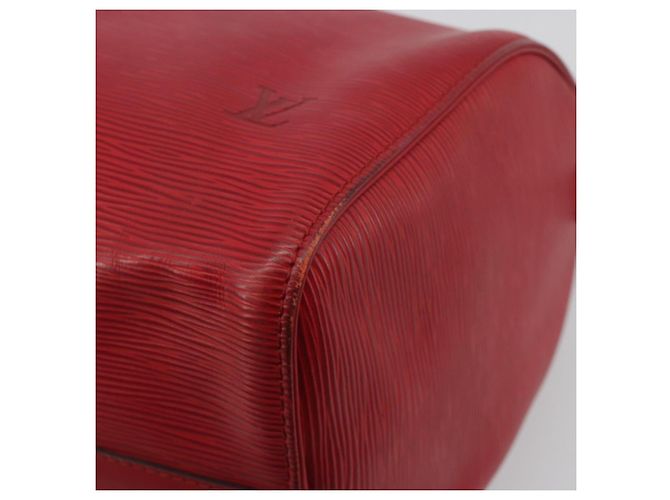 LOUIS VUITTON Epi Speedy 30 Hand Bag Castilian Red M43007 LV Auth 197497A Rosso - vista 16