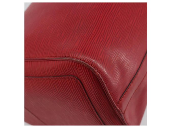 LOUIS VUITTON Epi Speedy 30 Hand Bag Castilian Red M43007 LV Auth 197497A Rosso - vista 9