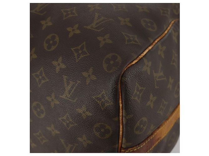 LOUIS VUITTON Monogram Keepall Bandouliere 50 Borsa Boston M41416 LV Auth 193378 Monogramma - vista 17