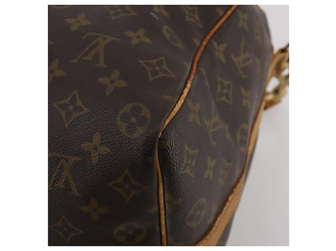 LOUIS VUITTON Monogram Keepall Bandouliere 50 Borsa Boston M41416 LV Auth 193378 Monogramma - vista 19