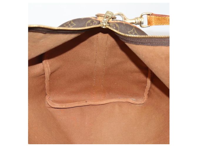 LOUIS VUITTON Monogram Keepall Bandouliere 50 Borsa Boston M41416 LV Auth 193378 Monogramma - vista 24