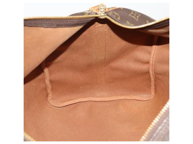 LOUIS VUITTON Monogram Keepall Bandouliere 50 Borsa Boston M41416 LV Auth 193378 Monogramma - vista 25