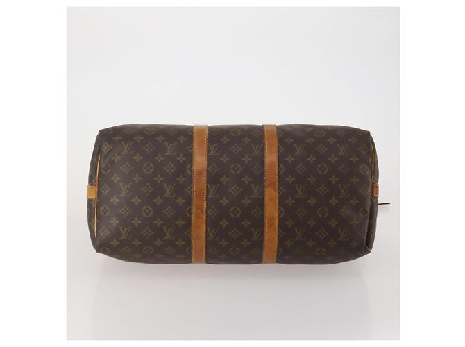 LOUIS VUITTON Monogram Keepall Bandouliere 50 Borsa Boston M41416 LV Auth 193378 Monogramma - vista 5