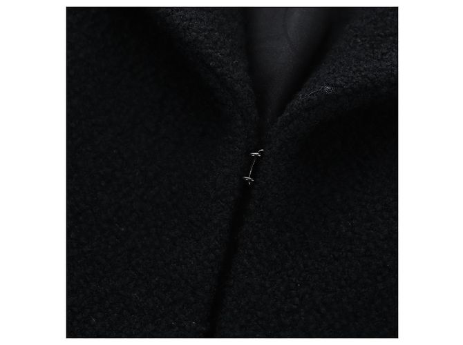 CHANEL Jacket Wool tweed Black CC Auth am12252SAM - view 6