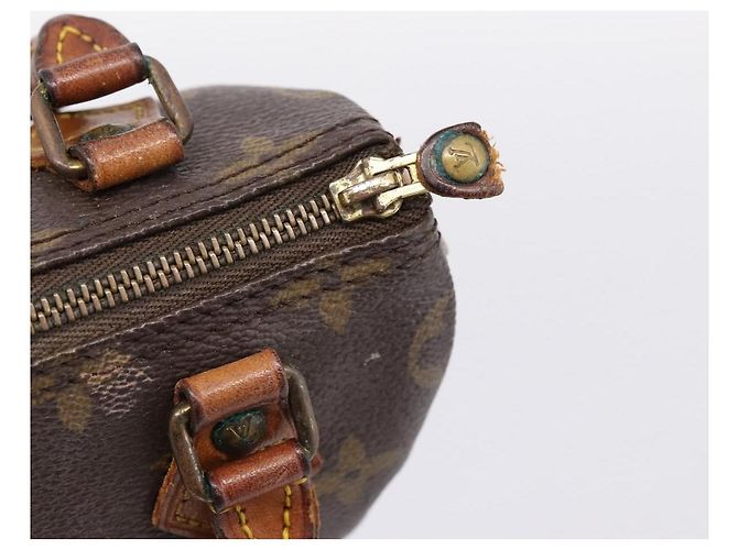 LOUIS VUITTON Monogram Mini Speedy Hand Bag M41534 LV Auth 197545 Monogramma - vista 10