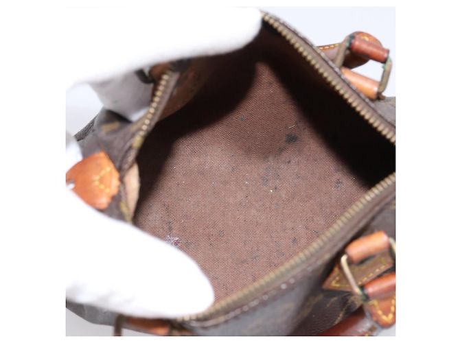 LOUIS VUITTON Monogram Mini Speedy Hand Bag M41534 LV Auth 197545 Monogramma - vista 11