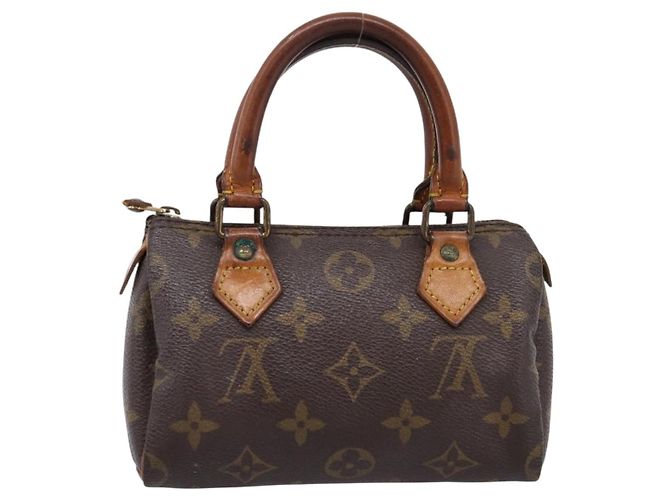 LOUIS VUITTON Monogram Mini Speedy Hand Bag M41534 LV Auth 197545 Monogramma - vista 2