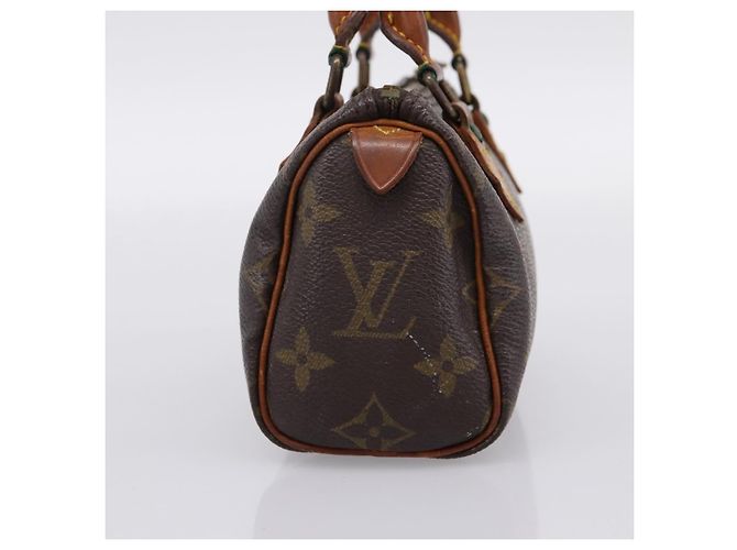 LOUIS VUITTON Monogram Mini Speedy Hand Bag M41534 LV Auth 197545 Monogramma - vista 3