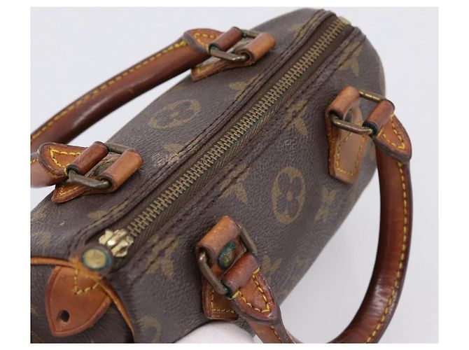 LOUIS VUITTON Monogram Mini Speedy Hand Bag M41534 LV Auth 197545 Monogramma - vista 6