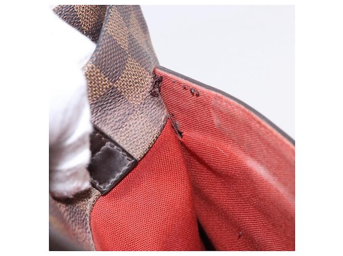Borsa Tote LOUIS VUITTON Damier Ebene Clifton N51149 LV Auth BA14992 - vista 11