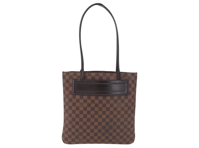 Borsa Tote LOUIS VUITTON Damier Ebene Clifton N51149 LV Auth BA14992 - vista 13