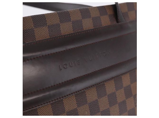 Borsa Tote LOUIS VUITTON Damier Ebene Clifton N51149 LV Auth BA14992 - vista 18