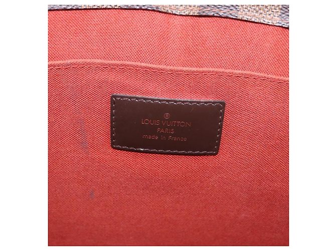 Borsa Tote LOUIS VUITTON Damier Ebene Clifton N51149 LV Auth BA14992 - vista 19