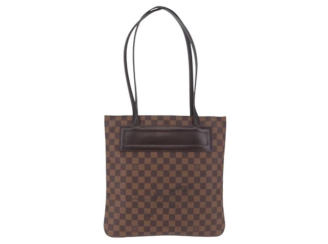 Borsa Tote LOUIS VUITTON Damier Ebene Clifton N51149 LV Auth BA14992 - vista 2