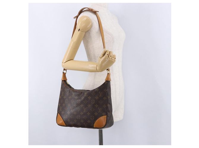 Borsa a tracolla LOUIS VUITTON Monogram Boulogne 30 M51265 LV Auth ep15752 Monogramma - vista 22
