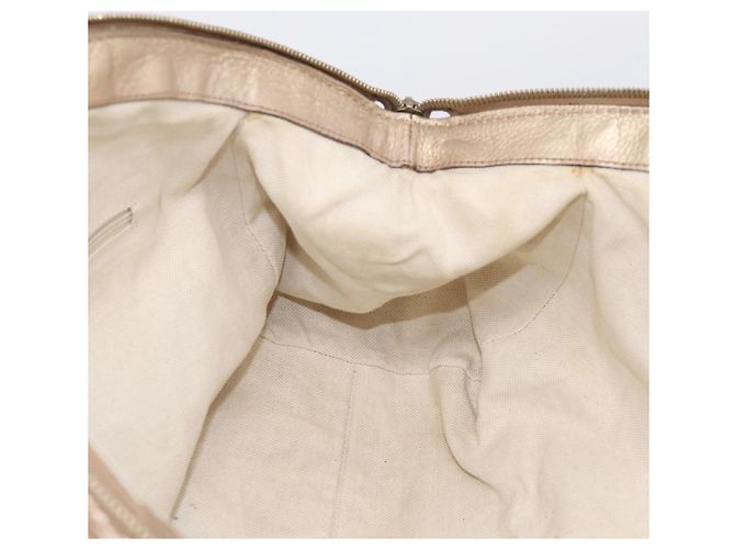 Borsa GUCCI in pelle 2way Gold 223974 Auth ka5809 D'oro - vista 20
