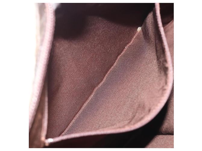 Borsa a tracolla BURBERRY Nova Check Canvas Brown Gold Auth mr2829 Marrone D'oro - vista 20