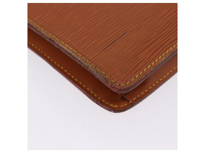 LOUIS VUITTON Epi Porte Documents Bandouliere Zipangu Gold M54468 LV Auth 198503 - vista 15