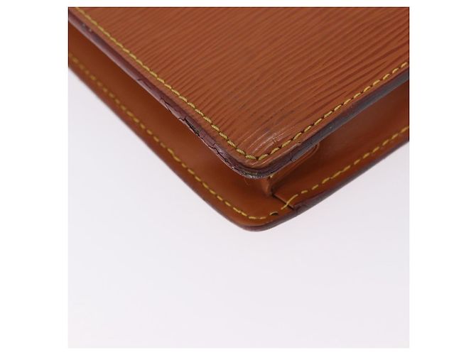 LOUIS VUITTON Epi Porte Documents Bandouliere Zipangu Gold M54468 LV Auth 198503 - vista 17