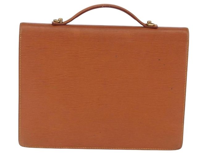 LOUIS VUITTON Epi Porte Documents Bandouliere Zipangu Gold M54468 LV Auth 198503 - vista 2