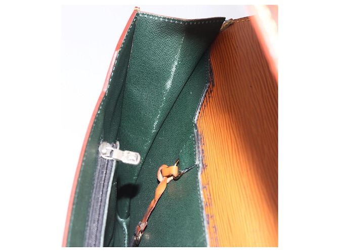 LOUIS VUITTON Epi Porte Documents Bandouliere Zipangu Gold M54468 LV Auth 198503 - vista 25