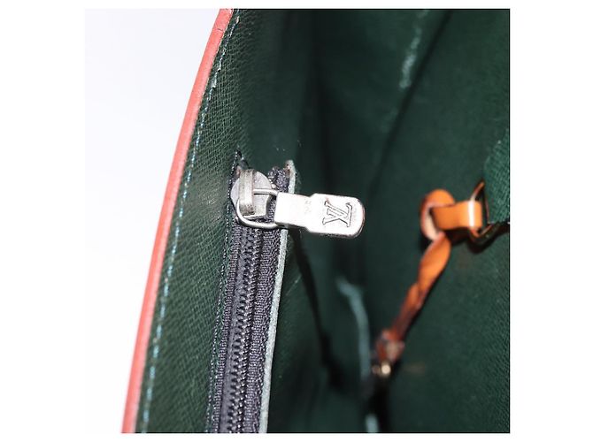 LOUIS VUITTON Epi Porte Documents Bandouliere Zipangu Gold M54468 LV Auth 198503 - vista 26