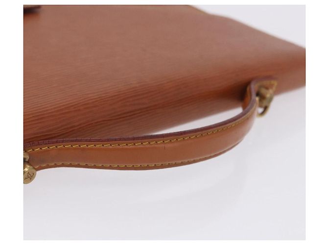 LOUIS VUITTON Epi Porte Documents Bandouliere Zipangu Gold M54468 LV Auth 198503 - vista 8