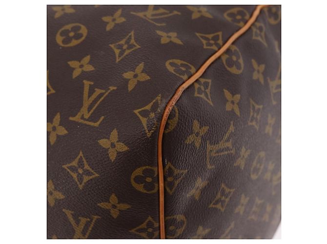 LOUIS VUITTON Monogram Keepall 55 Boston Bag M41424 LV Auth 194931V Monogramma - vista 15