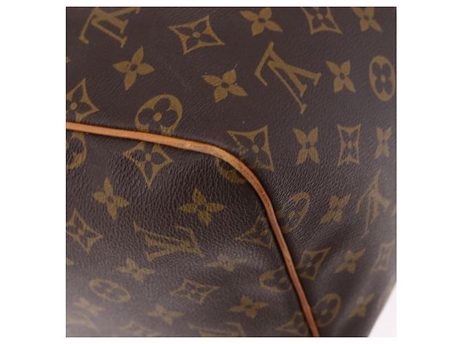 LOUIS VUITTON Monogram Keepall 55 Boston Bag M41424 LV Auth 194931V Monogramma - vista 16