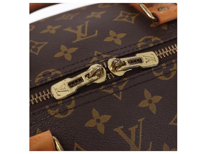 LOUIS VUITTON Monogram Keepall 55 Boston Bag M41424 LV Auth 194931V Monogramma - vista 18