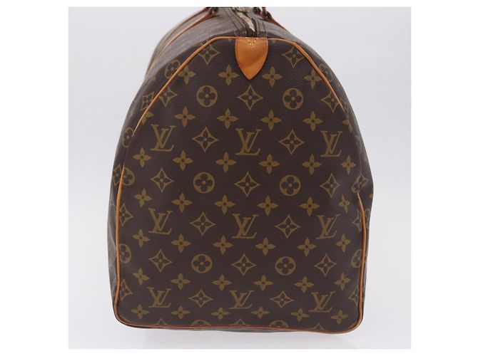 LOUIS VUITTON Monogram Keepall 55 Boston Bag M41424 LV Auth 194931V Monogramma - vista 3