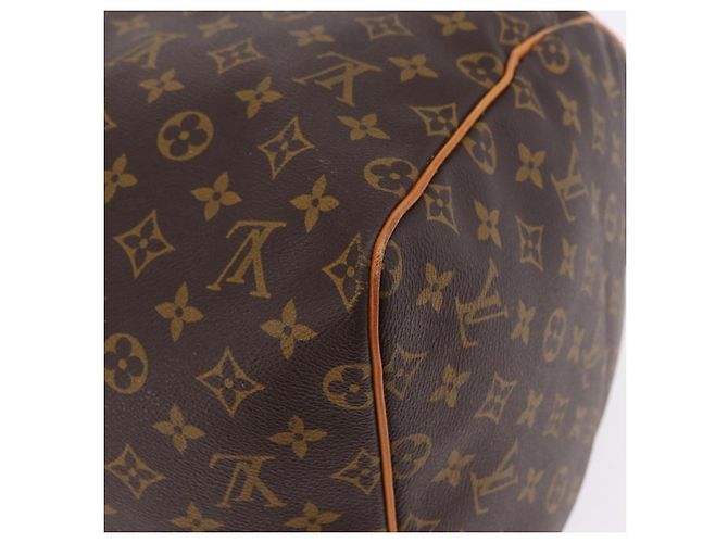 LOUIS VUITTON Monogram Keepall 55 Boston Bag M41424 LV Auth 194931V Monogramma - vista 9