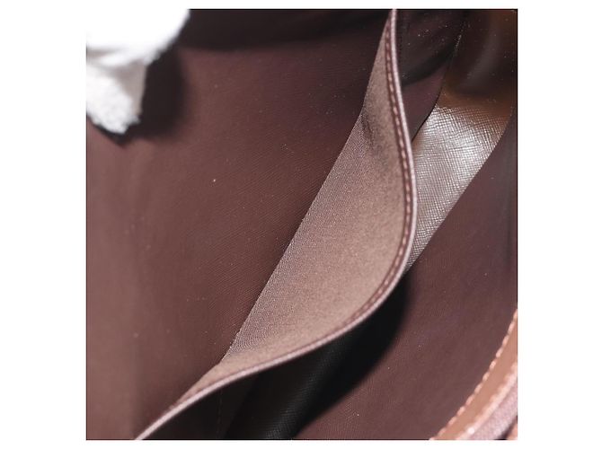 Borsa a tracolla Burberrys Nova Check Canvas Beige Tono Oro Auth BA14831 - vista 12