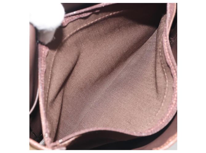 Borsa a tracolla Burberrys Nova Check Canvas Beige Tono Oro Auth BA14831 - vista 21