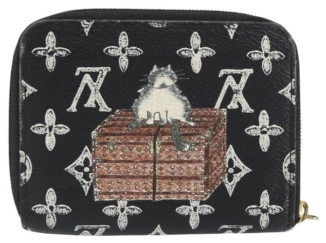 LOUIS VUITTON Catgram Zippy Coin Purse M63884 LV Auth 192439A - vista 2