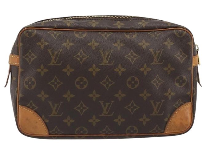 LOUIS VUITTON Monogram Compiegne 28 Clutch Bag M51845 LV Auth 197527 Monogramma - vista 2