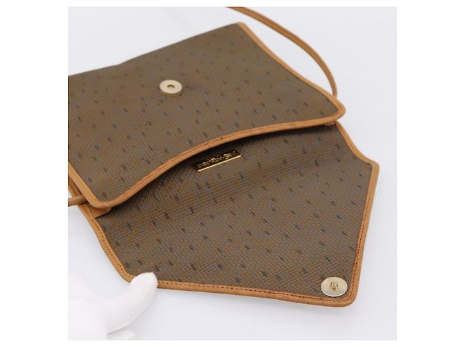 Céline Borsa a tracolla CELINE Canvas Brown Beige Auth 198630 Marrone - vista 15