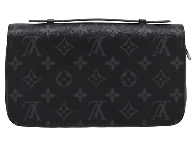 LOUIS VUITTON Monogram Eclipse Zippy XL Travel Case M61698 LV Auth 198756V Monogramma - vista 2