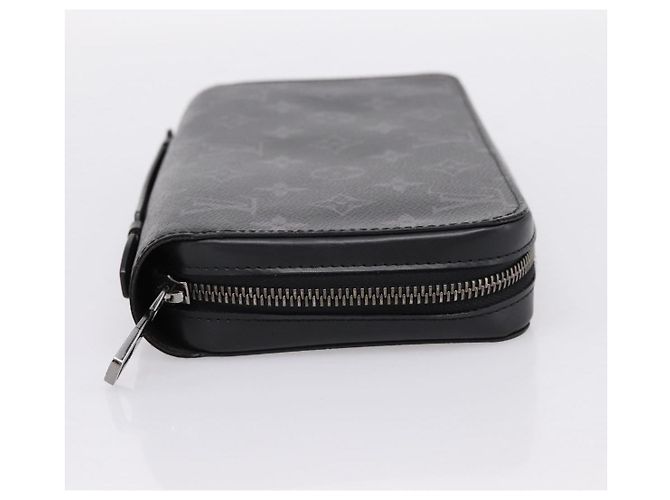 LOUIS VUITTON Monogram Eclipse Zippy XL Travel Case M61698 LV Auth 198756V Monogramma - vista 3
