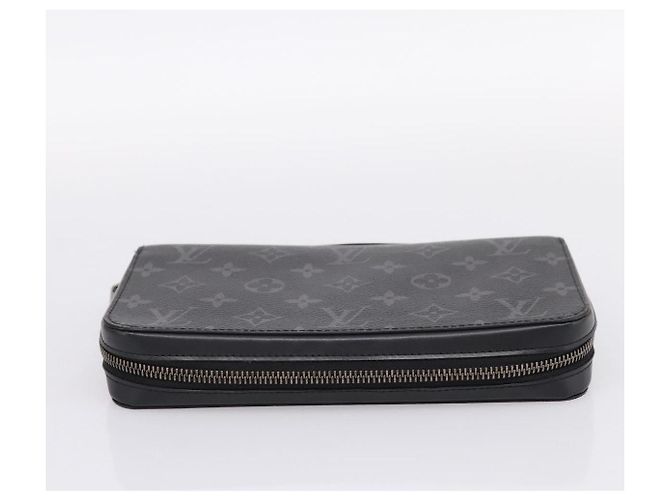 LOUIS VUITTON Monogram Eclipse Zippy XL Travel Case M61698 LV Auth 198756V Monogramma - vista 5