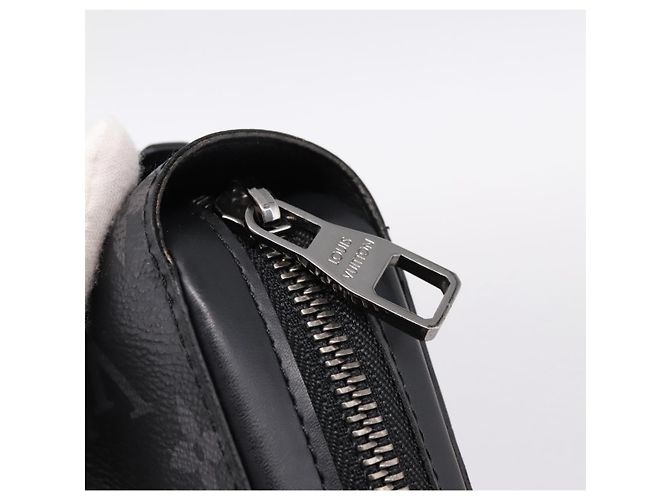 LOUIS VUITTON Monogram Eclipse Zippy XL Travel Case M61698 LV Auth 198756V Monogramma - vista 8
