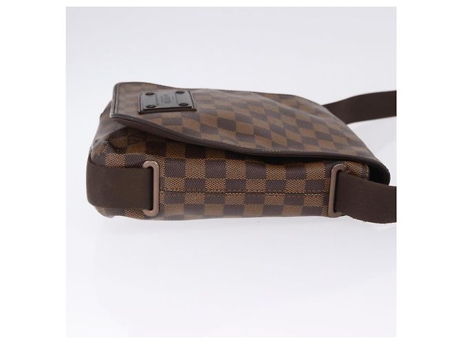 LOUIS VUITTON Damier Ebene Brooklyn PM Shoulder Bag N51210 LV Auth ep15649 - vista 3
