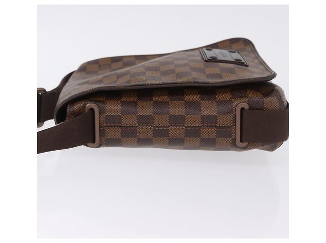 LOUIS VUITTON Damier Ebene Brooklyn PM Shoulder Bag N51210 LV Auth ep15649 - vista 4