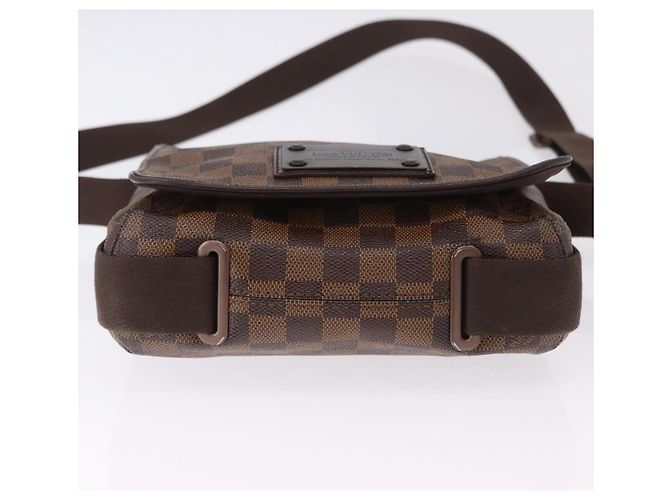 LOUIS VUITTON Damier Ebene Brooklyn PM Shoulder Bag N51210 LV Auth ep15649 - vista 5